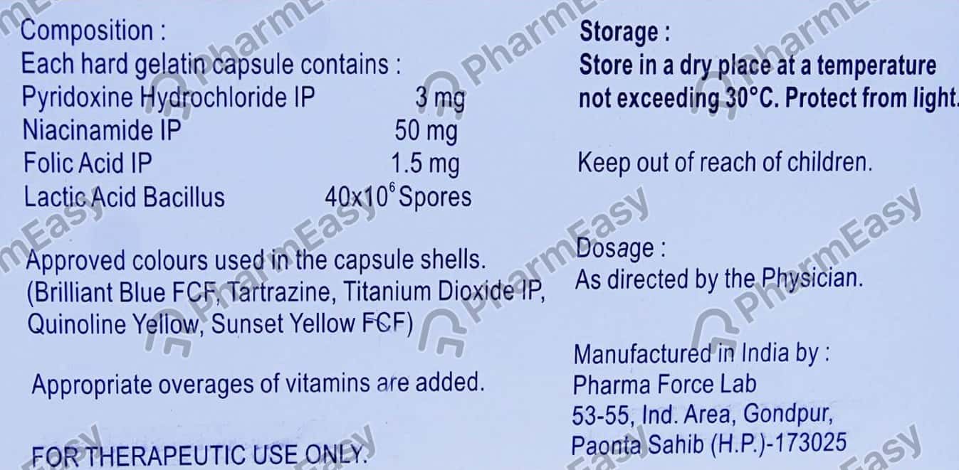 Buy Flora Bc Nf Strip Of 10 Capsules Online at Flat 15 OFF PharmEasy