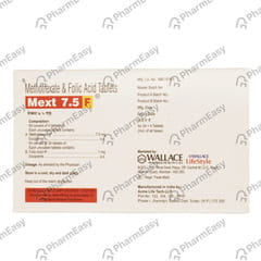 MEXT F 7.5/1MG STRIP OF 28 TABLETS