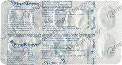 FINE NERVE 75/750MCG STRIP OF 10 CAPSULES