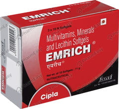 EMRICH STRIP OF 10 CAPSULES