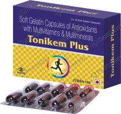 TONIKEM PLUS STRIP OF 10 CAPSULES