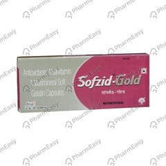 SOFZID GOLD STRIP OF 15 CAPSULES