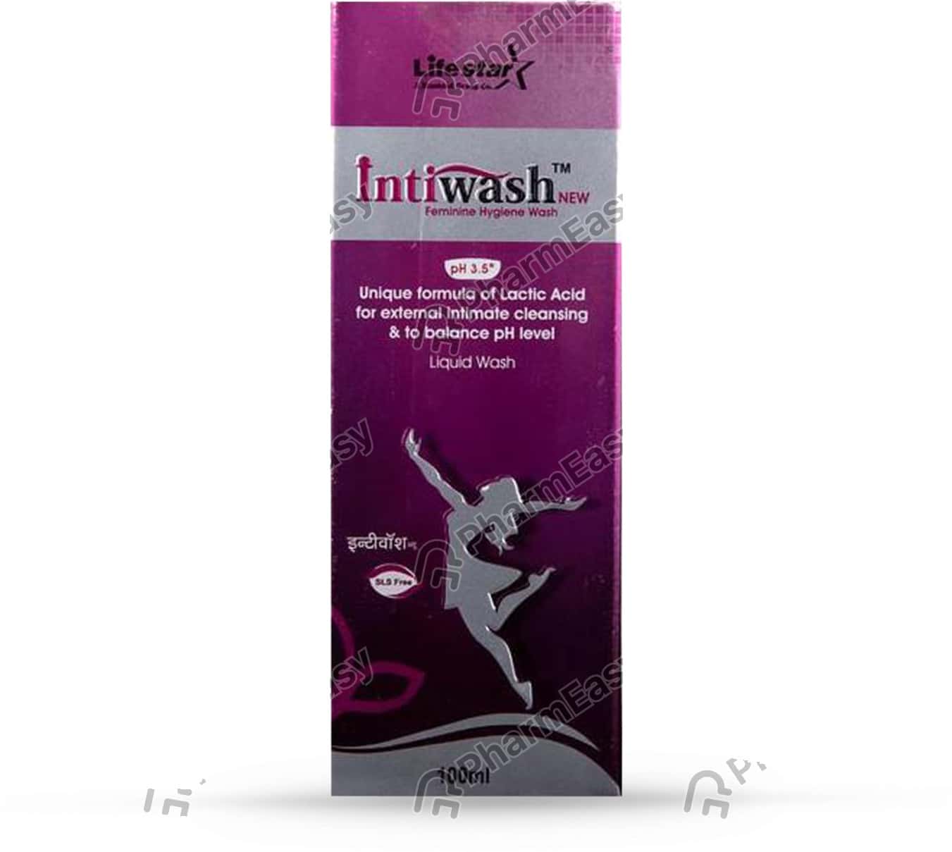 Intiwash New Ph 3.5 Bottle Of 100ml Hygiene Wash