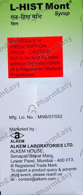 L Hist Mont Bottle Of 30ml Suspension