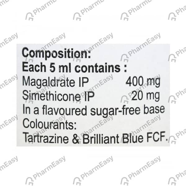 Ulgel 400/20 Mg Syrup 450 Ml