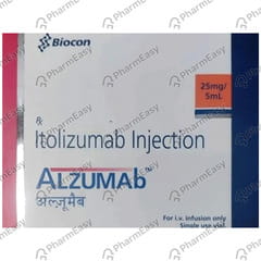 ALZUMAB 25MG VIAL OF 5ML INJECTION