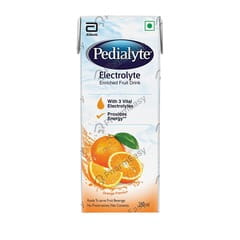 PEDIALYTE ORANGE FLAVOUR TETRAPACK OF 200ML LIQUID