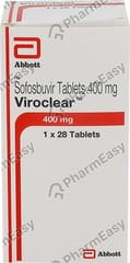 VIROCLEAR 400MG TABLET 28'S