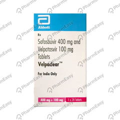 VELPACLEAR BOTTLE OF 28 TABLETS