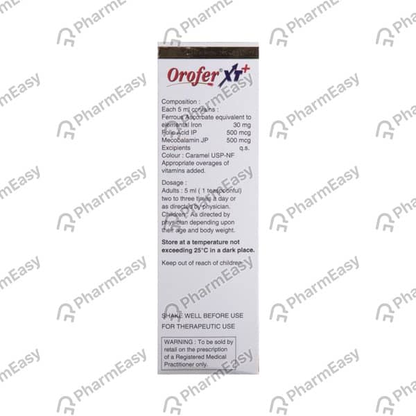 Orofer Xt Bottle Of 200ml Suspension