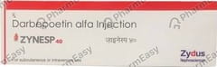 ZYNESP 40MCG PREE FILLED SYRINGE OF 0.40ML INJECTION