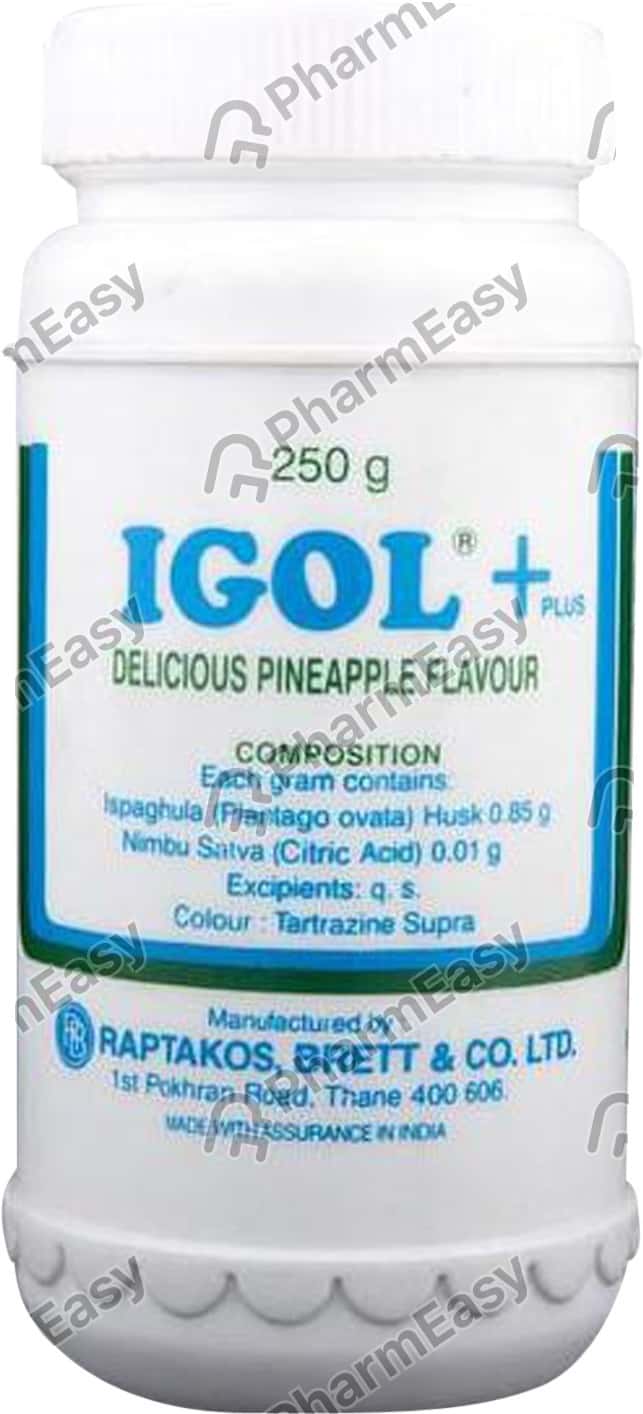Buy Igol Plus Delicious Orange Flavour Sugar Free Bottle Of 250gm