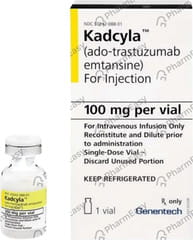 KADCYLA 100MG DRY VIAL OF 1 POWDER FOR INJECTION