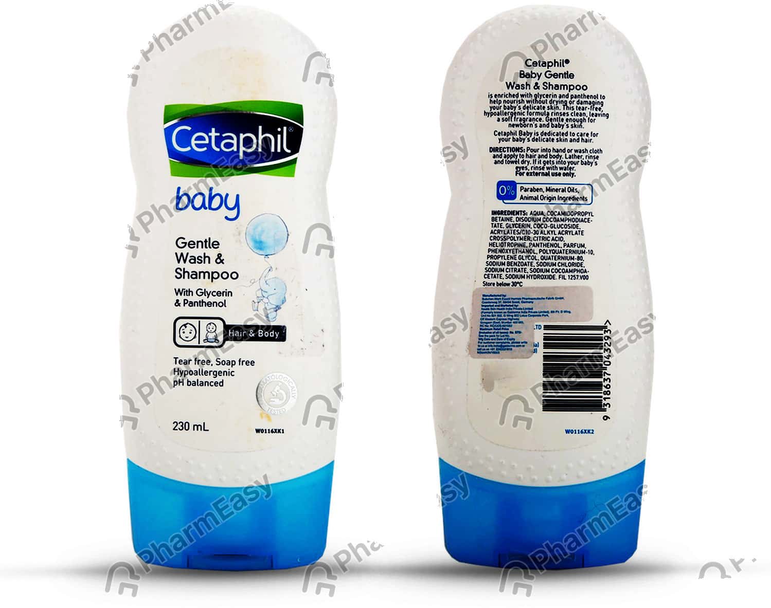 Buy CETAPHIL BABY GENTLE WASH BOTTLE OF 230ML SHAMPOO Online & Get Upto