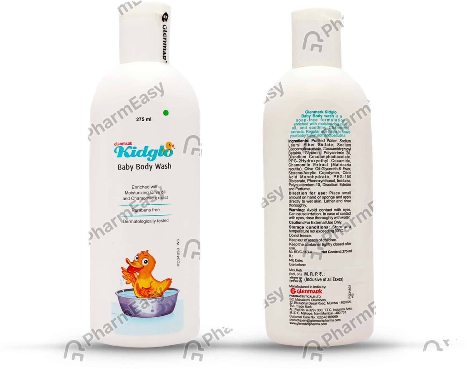 Buy KIDGLO BABY BODY WASH LOTION 275 ML Online & Get Upto 60 OFF at