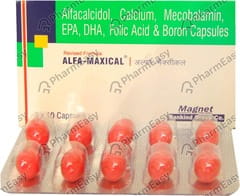 ALFA MAXICAL RF STRIP OF 10 CAPSULES