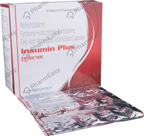 Insumin Plus Strip Of 10 Capsules