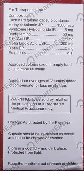 Insumin Plus Strip Of 10 Capsules