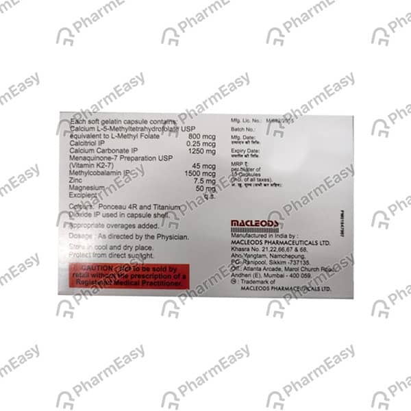 Bio D3 Strong Rf Strip Of 10 Capsules