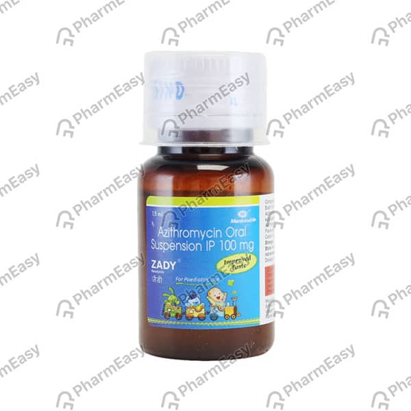 Zady 100mg Bottle Of 15ml Readymix Suspension