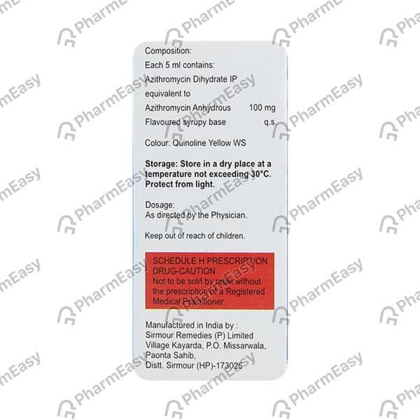 Zady 100mg Bottle Of 15ml Readymix Suspension