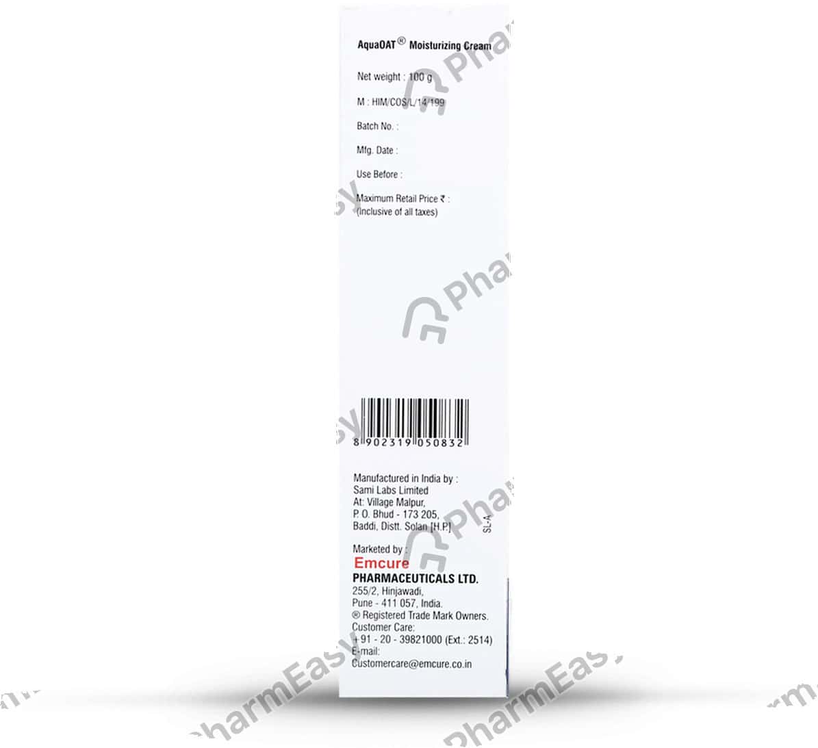 Buy AQUA OAT MOISTURIZING CREAM 100GM Online & Get Upto 60 OFF at