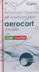 AEROCORT 50/50MCG CFC FREE BOX OF 200MD METERED DOSE INHALER