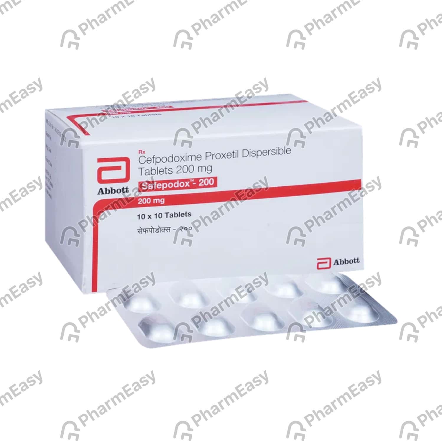 Safepodox 200mg Strip Of 10 Tablets