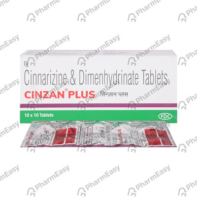 Cinzine Plus 20/40 Mg Tablet 10