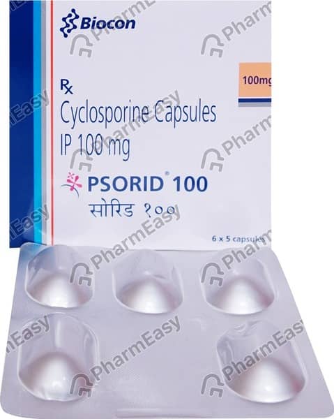 Psorid 100mg Strip Of 5 Tablets