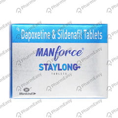 MANFORCE STAYLONG 50/30MG STRIP OF 4 TABLETS