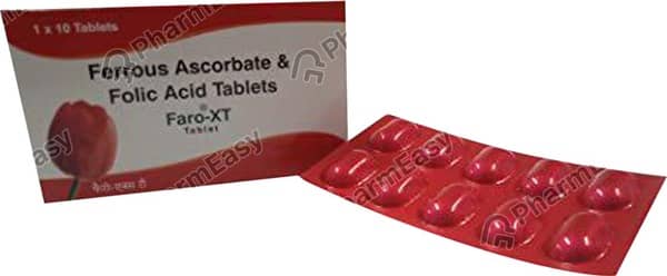 Faro Xt Strip Of 10 Tablets
