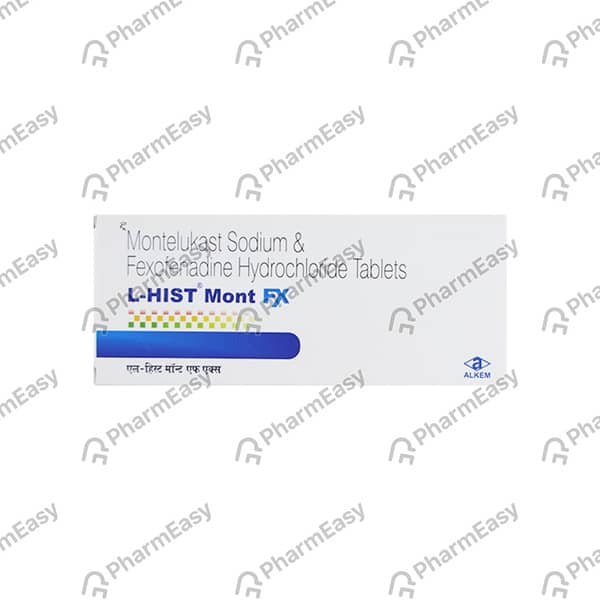 L Hist Mont Fx 10/120mg Strip Of 10 Tablets