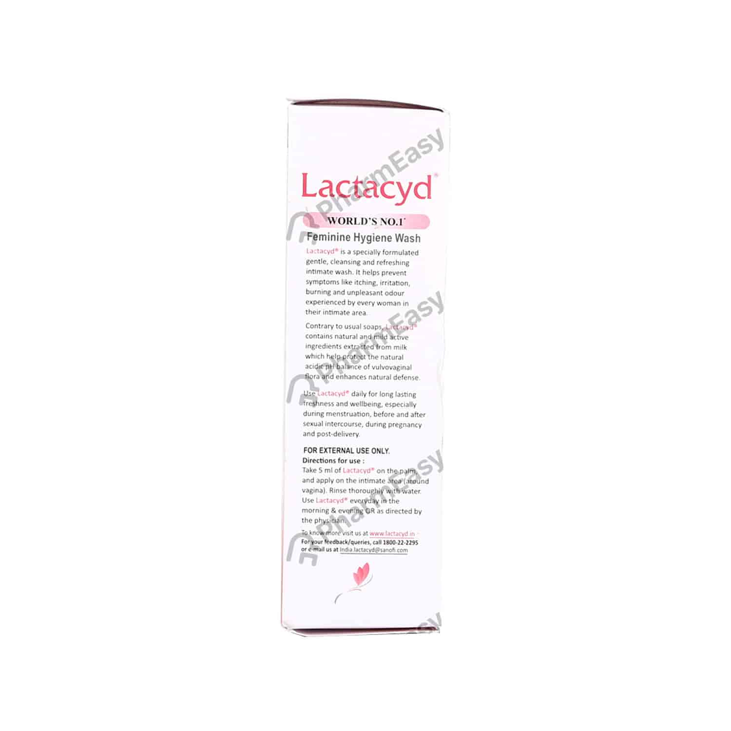 Buy Lactacyd Feminine Hygiene Wash Bottle Of 100 Ml Online & Get Upto 60 OFF at PharmEasy