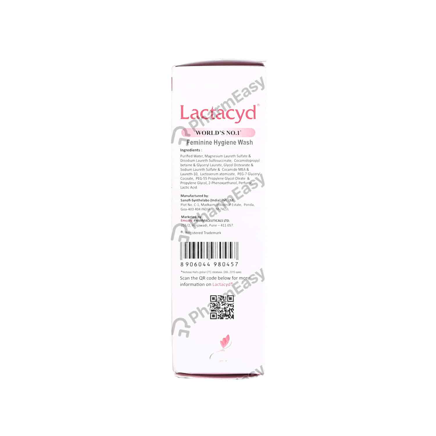 Buy Lactacyd Feminine Hygiene Wash Bottle Of 100 Ml Online & Get Upto 60 OFF at PharmEasy