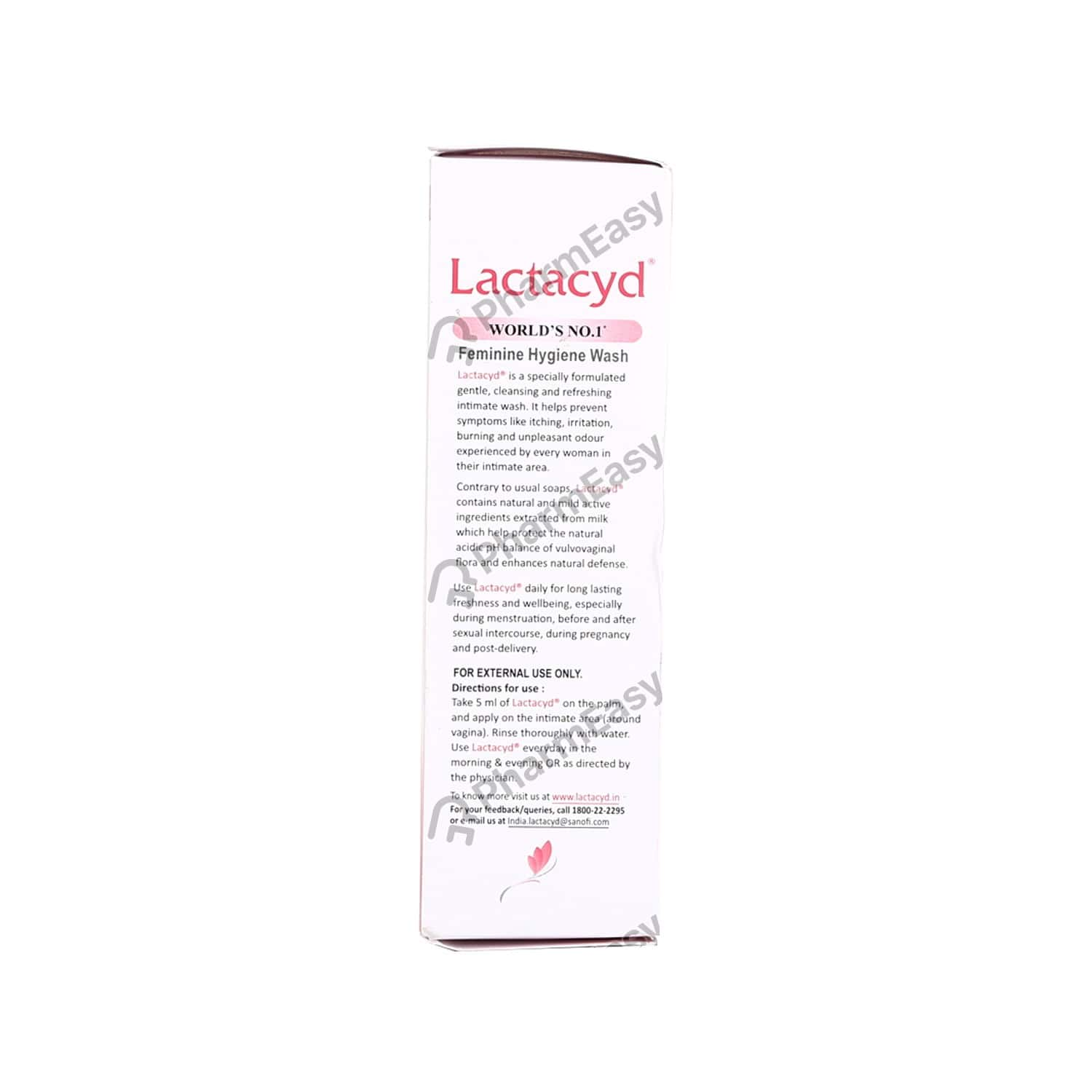 Lactacyd Feminine Ph 5.2 Bottle Of 100ml Hygiene Wash