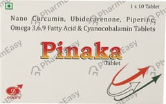 PINAKA STRIP OF 10 TABLETS