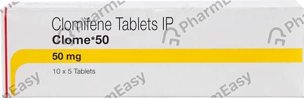 Clome 50mg Strip Of 10 Tablets