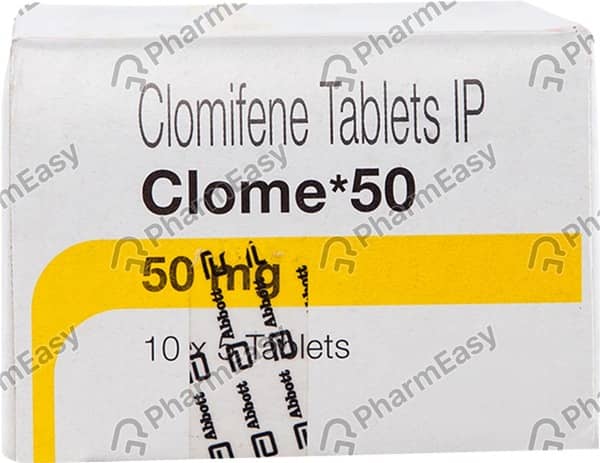 Clome 50mg Strip Of 10 Tablets