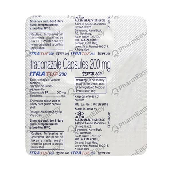 Itratuf 200Mg Capsules 7'S