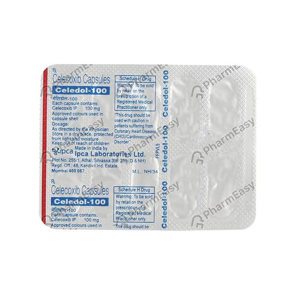 Celedol 100mg Strip Of 10 Capsules