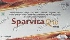 SPARVITA Q10 STRIP OF 10 TABLETS