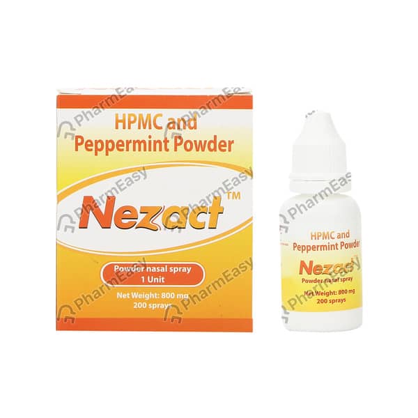 Nezact Packet Of 1 Powder Nasal Spray