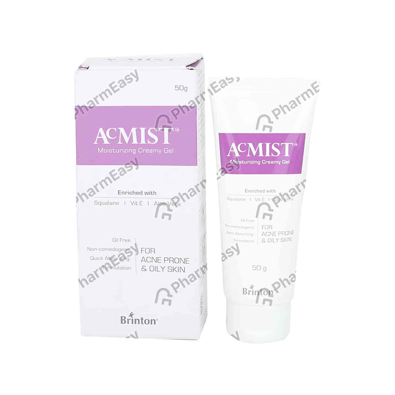 Buy Acmist Moisturizing Cream Gel 50gm Online at Flat 18 OFF* PharmEasy