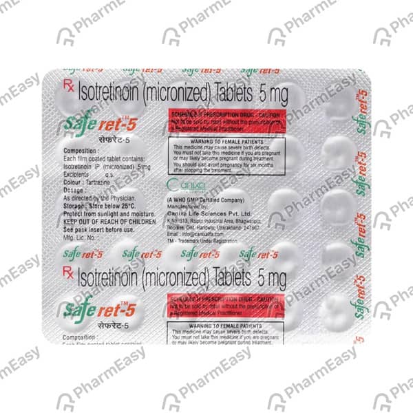 Saferet 5Mg Strip Of 30 Tablets