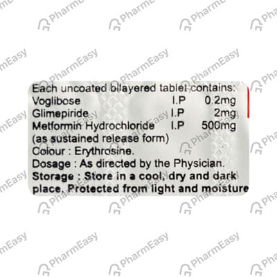 Adibose Gm 2mg Strip Of 10 Tablets