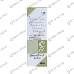 MIXBIOTIC AC BOTTLE OF 5ML EAR DROPS