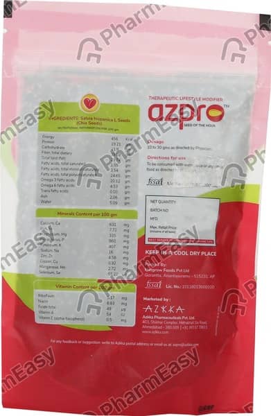 Azpro Chia Seeds 200Gm