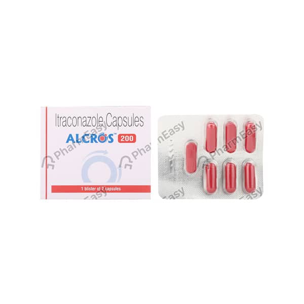 Alcros 200mg Capsule 7'S