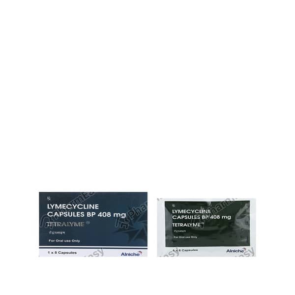 Tetralyme Strip Of 8 Capsules